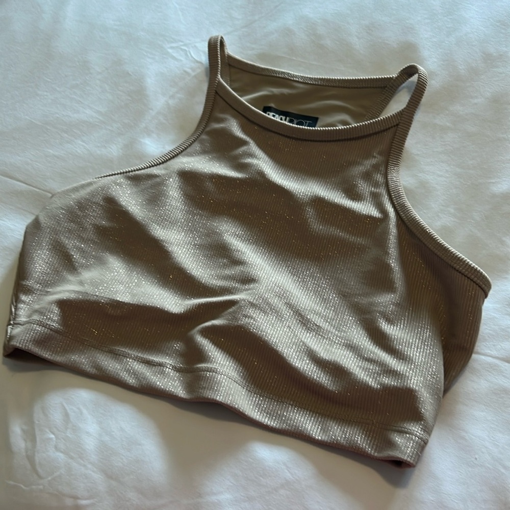 Beach Riot dropped tank top